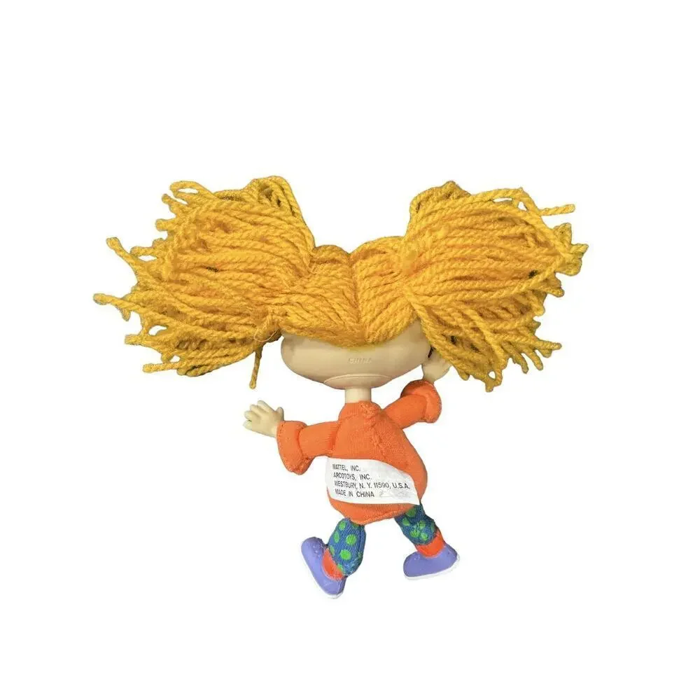 1997 Mattel Rugrats- Angelica And Tommy Soft Body Toys
